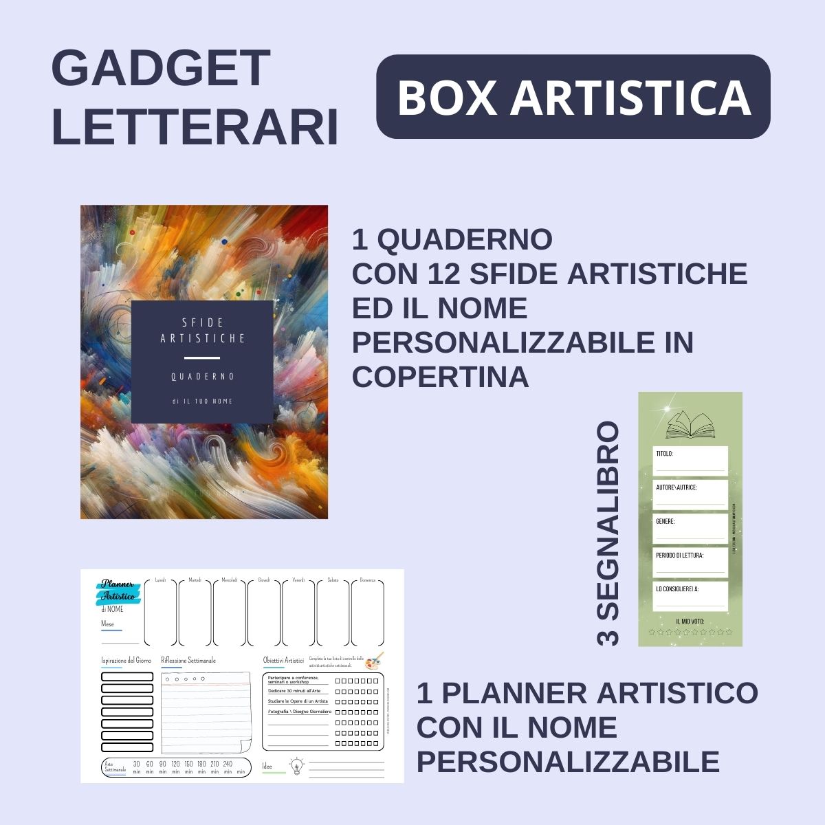gadget box artistica susil edizioni
