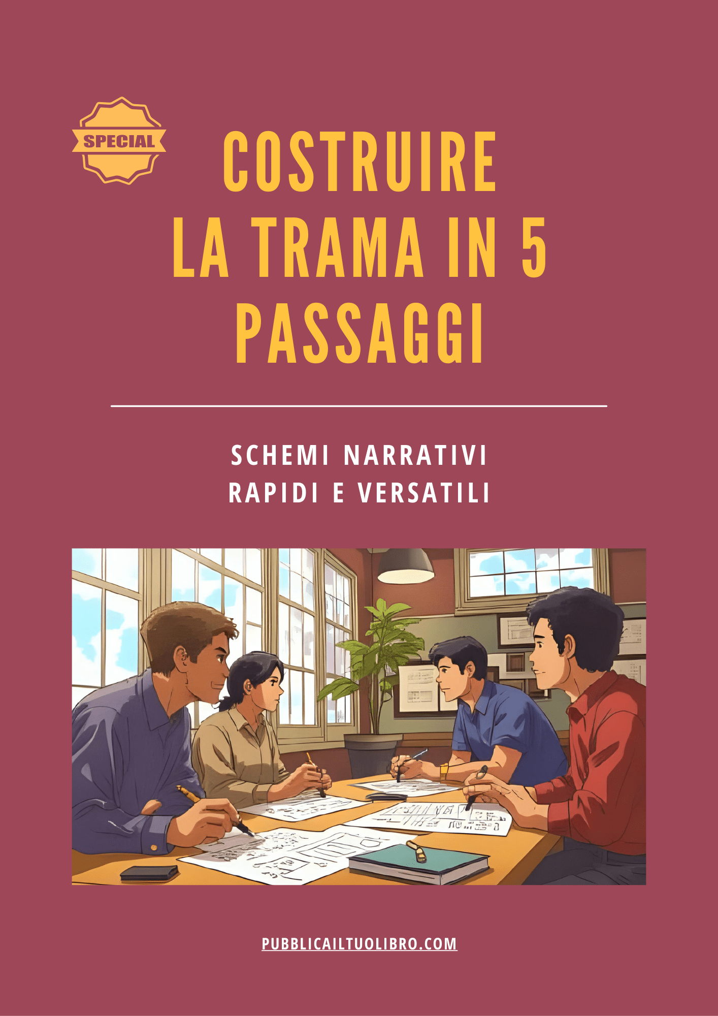 COSTRUIRE LA TRAMA IN 5 PASSAGGI - Schemi narrativi rapidi e versatili - Susil Edizioni