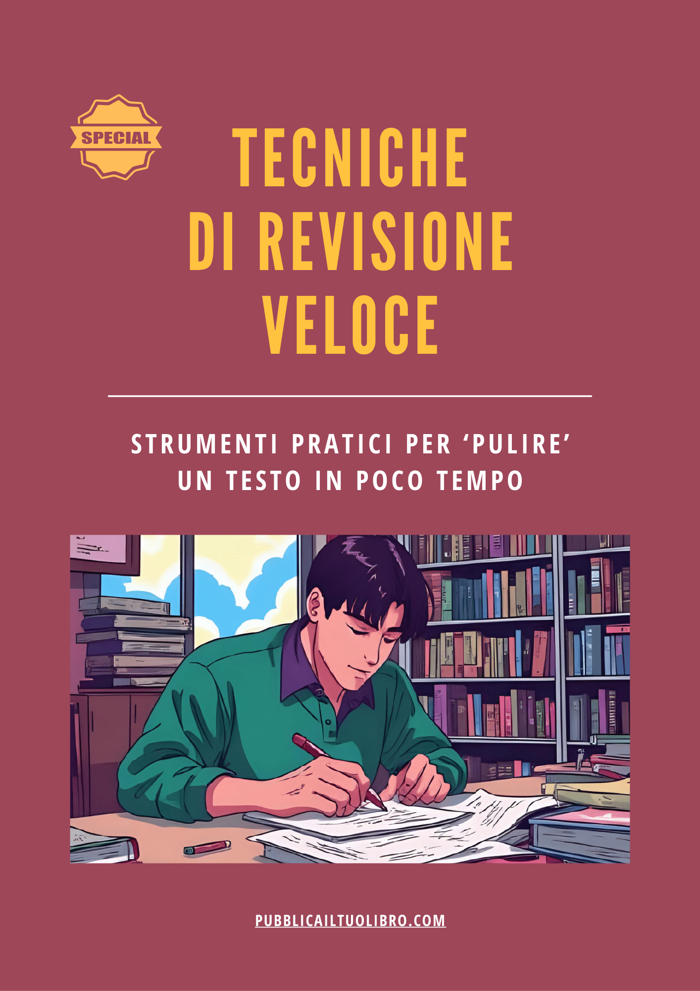 TECNICHE DI REVISIONE VELOCE
– Strumenti pratici per “pulire” un testo in poco tempo - Susil Edizioni