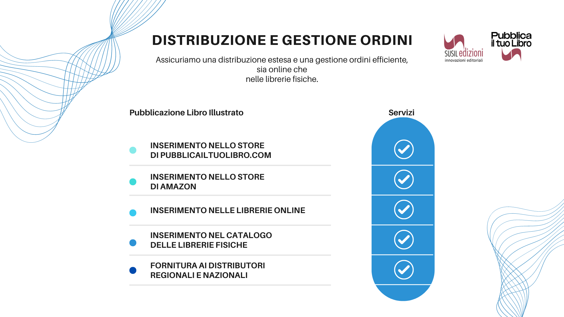 distribuzione e gestione ordini pubblicare un libro illustrato susil edizioni