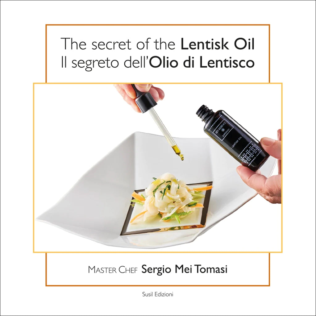 THE SECRET OF THE LENTISK OIL
IL SEGRETO DELL'OLIO DI LENTISCO
di Sergio Mei Tomasi